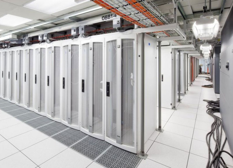 interior view of compute environment nodes