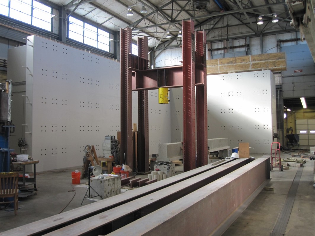view of the reaction wall