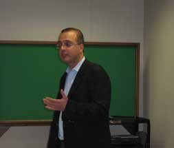 Oguzhan Bayrak speaking