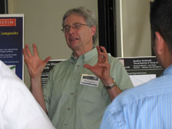 Mike Engelhardt giving presentation